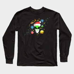 Alien Santa Long Sleeve T-Shirt